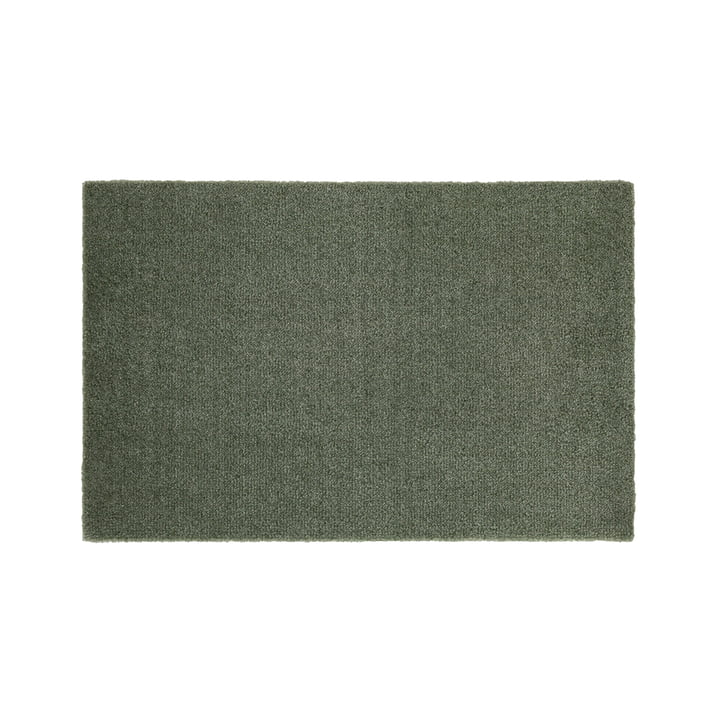 tica copenhagen - Deurmat, 40 x 60 cm, Unicolor stofgroen