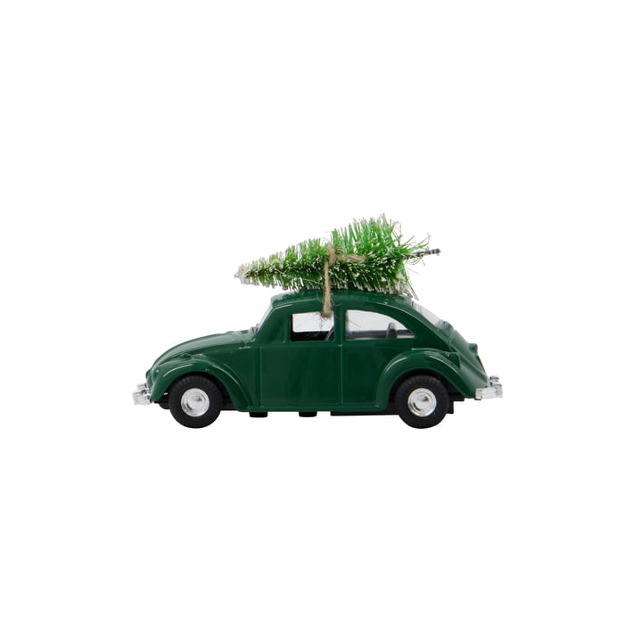 Xmas Cars Deco auto's mini van House Doctor in de kleur groen