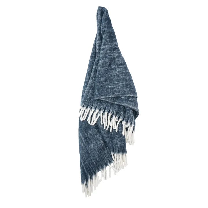 Södahl - Brushed Deken, 150 x 200 cm, indigo