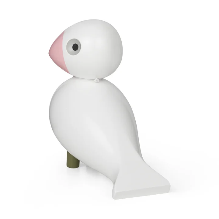 Songbird Love Charity van Kay Bojesen in de wit/roze versie