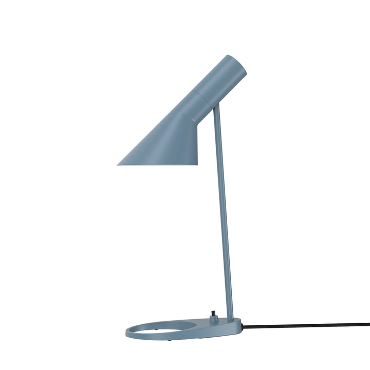 Louis Poulsen - AJ Mini tafellamp, stoffig blauw