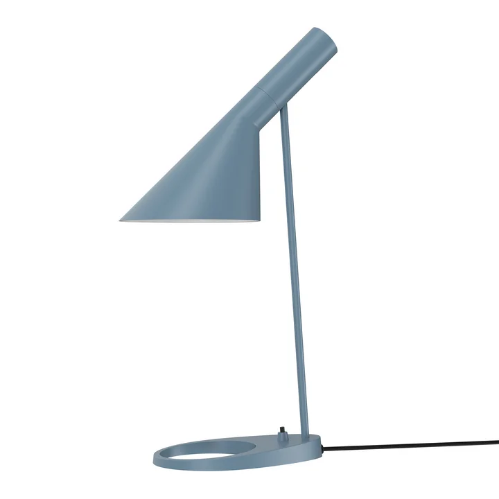 Louis Poulsen - AJ tafellamp, stoffig blauw
