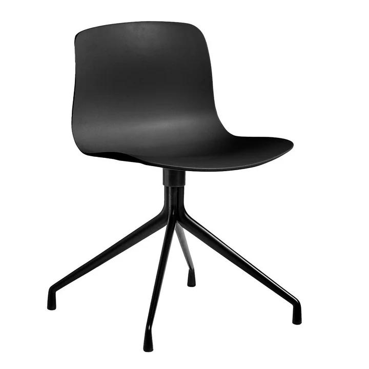 HAY - About A Chair AAC 10, aluminium zwart / zwart 2. 0
