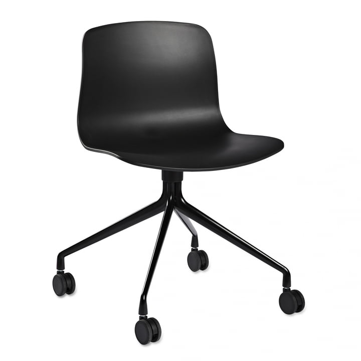 Hay - About A Chair AAC 14, Aluminium schwarz / zwart 2. 0
