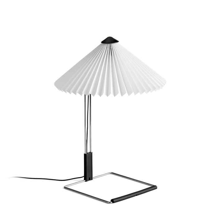 Matin LED tafellamp S, wit / spiegel by HAY