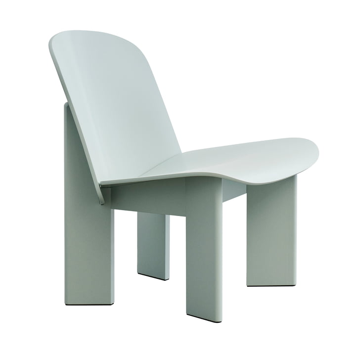 Chisel Lounge Chair, eucalyptus (gelakt op waterbasis) van HAY