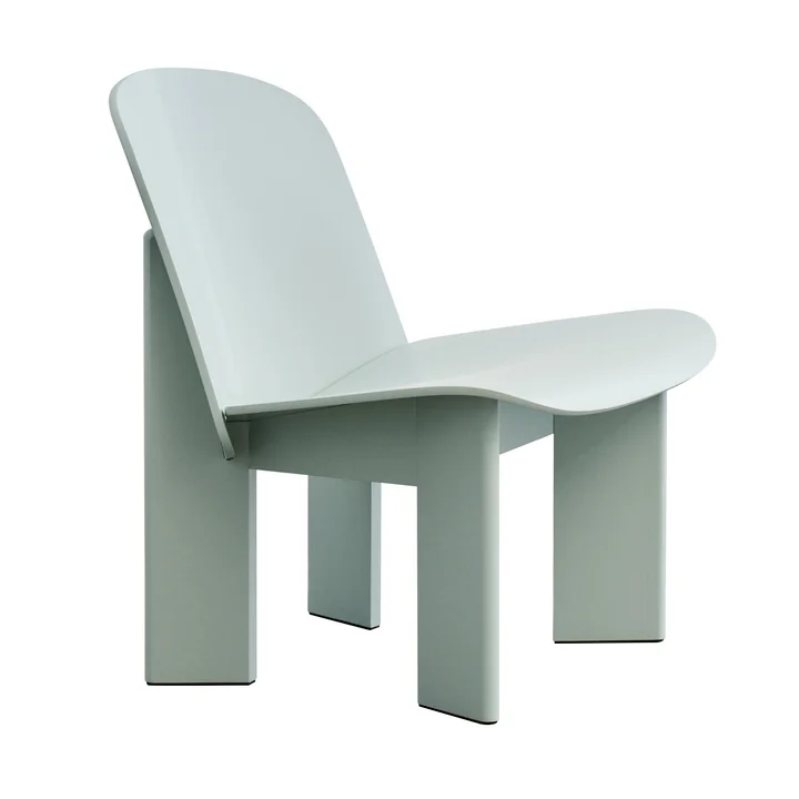 Chisel Lounge Chair eucalyptus (gelakt op waterbasis) van HAY
