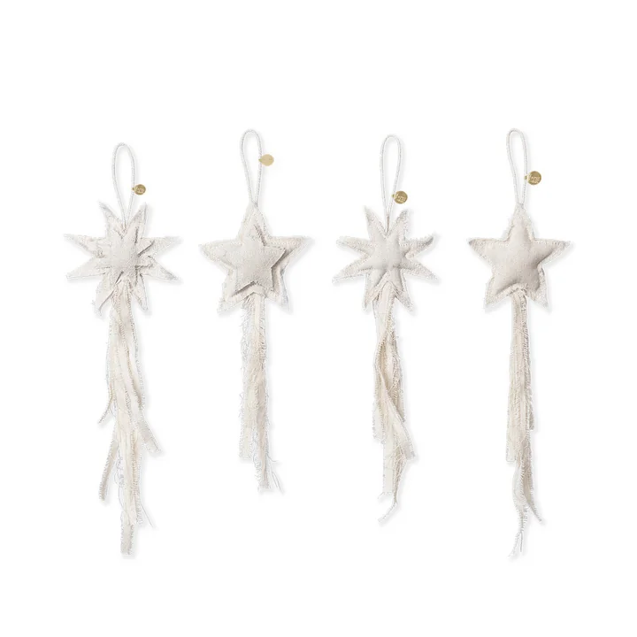 Vela Ster ornamenten van Ferm Living