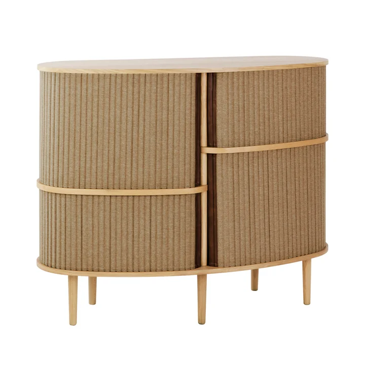 Audacious Highboard Ladekast van Umage in de uitvoering eiken naturel / suikerbruin