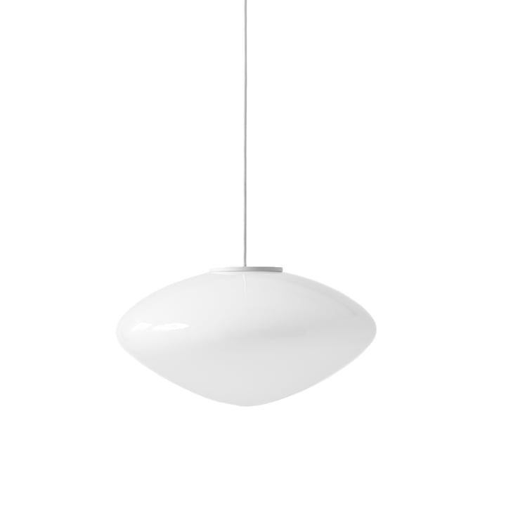Mist AP15 hanglamp, Ø 37 cm x H 20 cm, mat wit van & Tradition