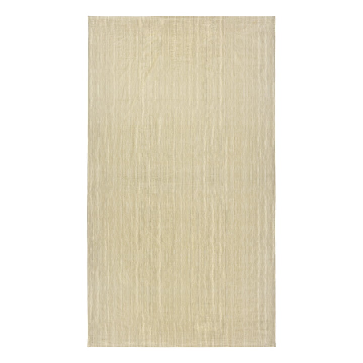 Varvunraita Tafelkleed, 135 x 250 cm, naturel wit/goud van Marimekko