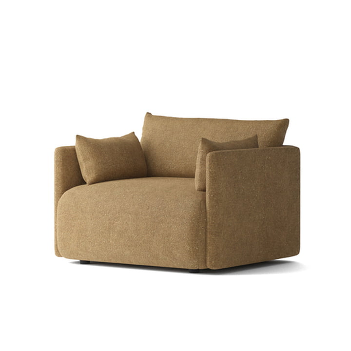 Audo - Offset Fauteuil, goud ( Audo Bouclé 06)