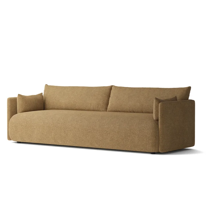 Audo - Offset Sofa , 3-zitter, goud ( Audo Bouclé 06)