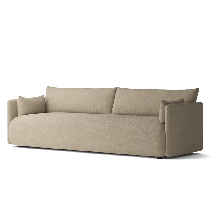 Audo - Offset Sofa , 3-zitter, beige ( Audo Bouclé 02)