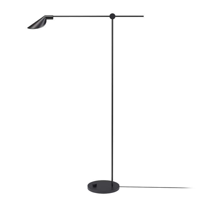 MS011 Vloerlamp van Fritz Hansen in de zwarte PVD uitvoering