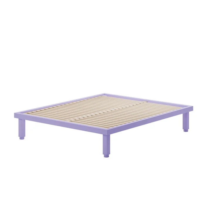 OUT Objekte unserer Tage - Kaya Bed Medium, 160 x 200 cm, lila