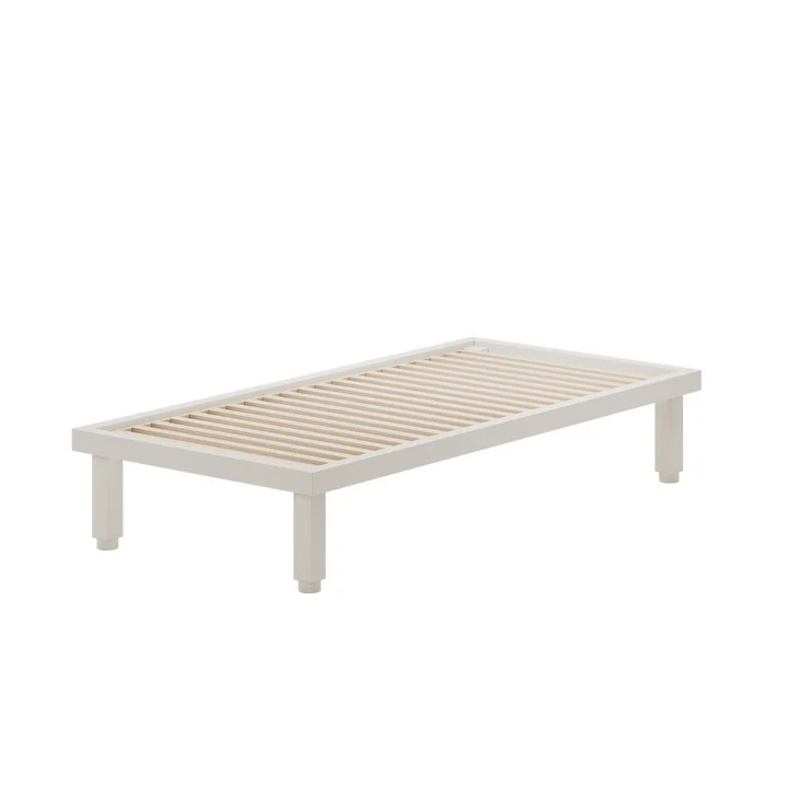 OUT Objekte unserer Tage - Kaya Bed XSmall, 90 x 200 cm, krijt