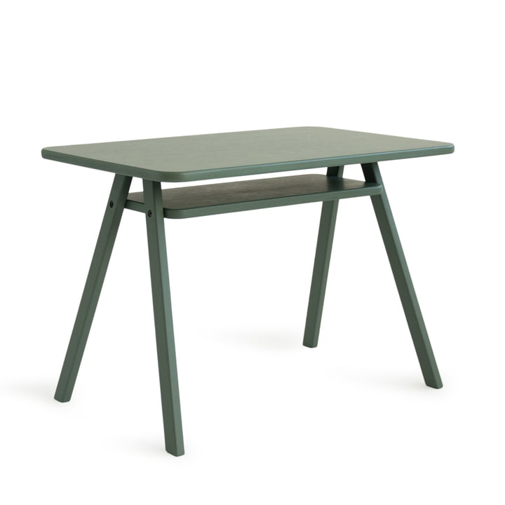 Nobodinoz - Growing Green Kindertafel, 70 x 40 x 50 cm, deep green