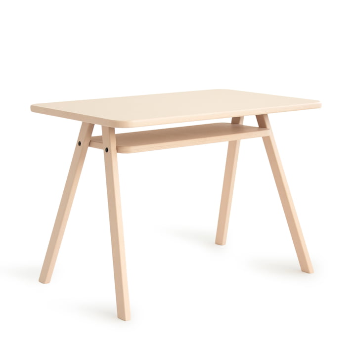 Nobodinoz - Growing Green Kindertafel, 70 x 40 x 50 cm, blush