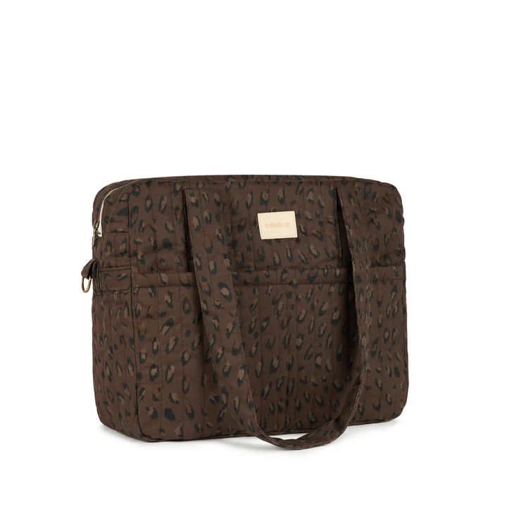 Nobodinoz - Hyde Park Kinderwagenzak, waterdicht, leonie brown