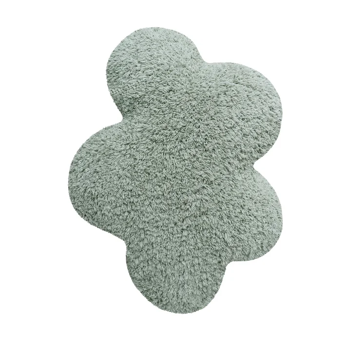 Vloerkussen cloud van Lorena Canals in kleur blue sage