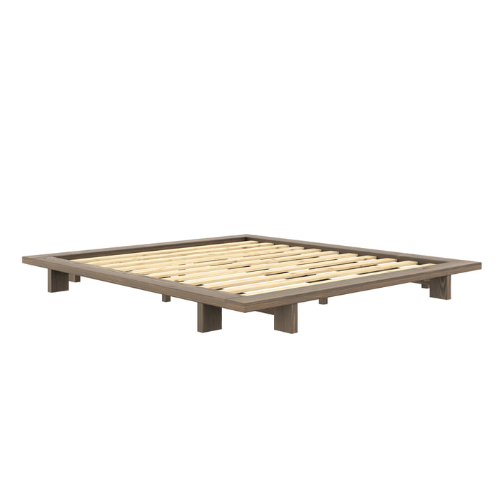 Karup Design - Bed Japan 180 x 200 cm, grenen johannesbroodbruin