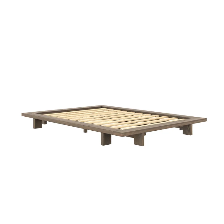 Karup Design - Bed Japan 140 x 200 cm, grenen johannesbroodbruin