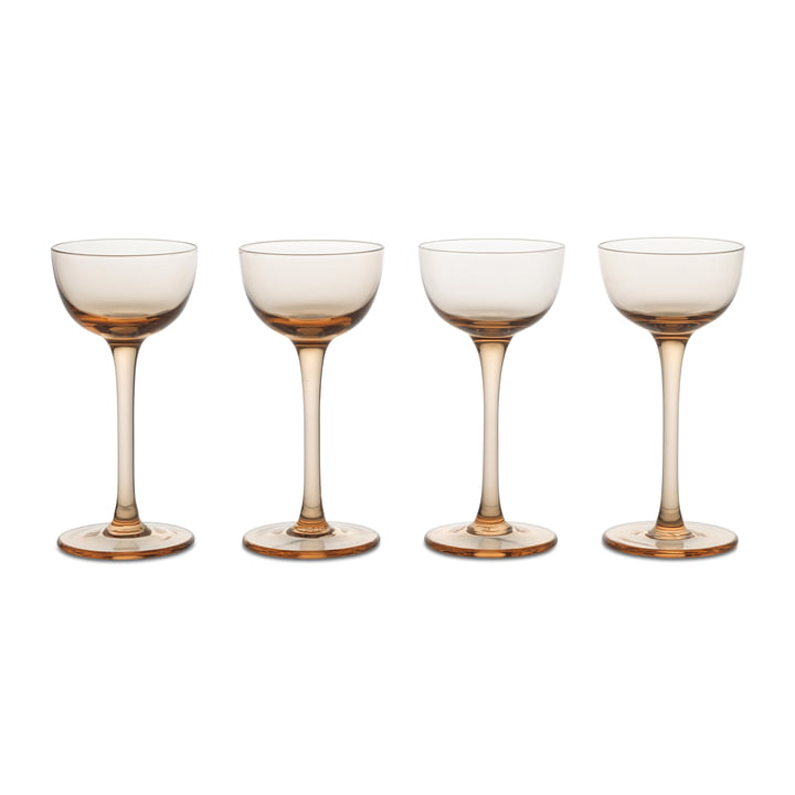 Host Likeurglas, blush (set van 4) van ferm Living