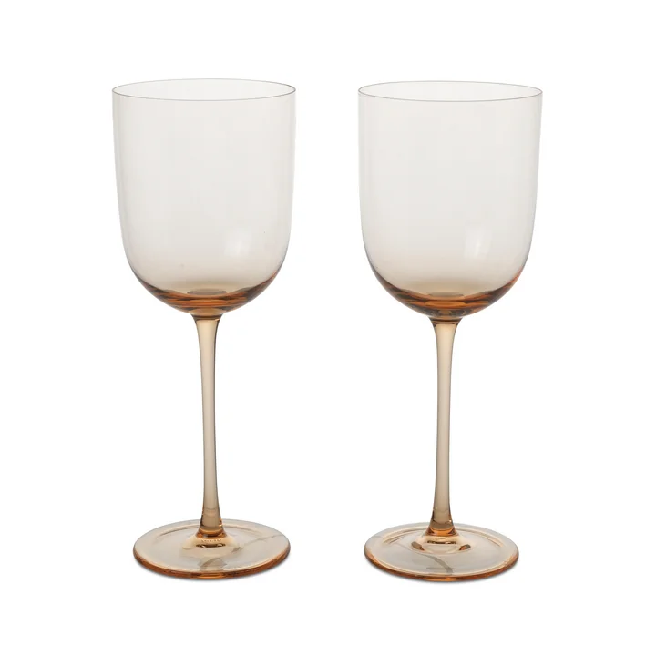 Host Rood wijnglas, blush (set van 2) van Ferm Living