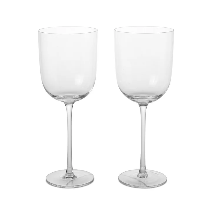 Host Rood wijnglas, helder (set van 2) by Ferm Living