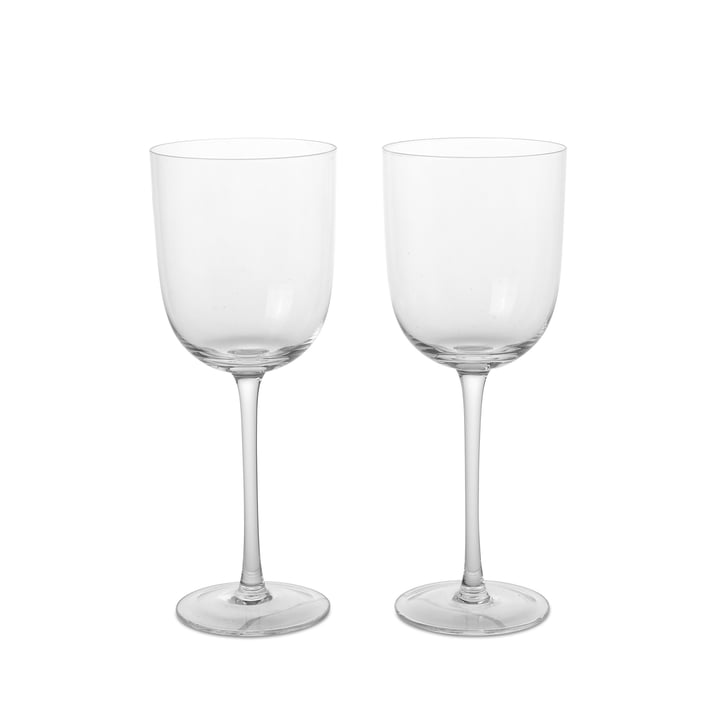 Host Wit wijnglas, helder (set van 2) van ferm Living