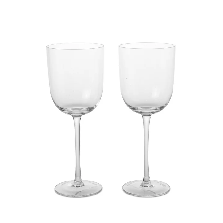 Host Wit wijnglas, helder (set van 2) van Ferm Living