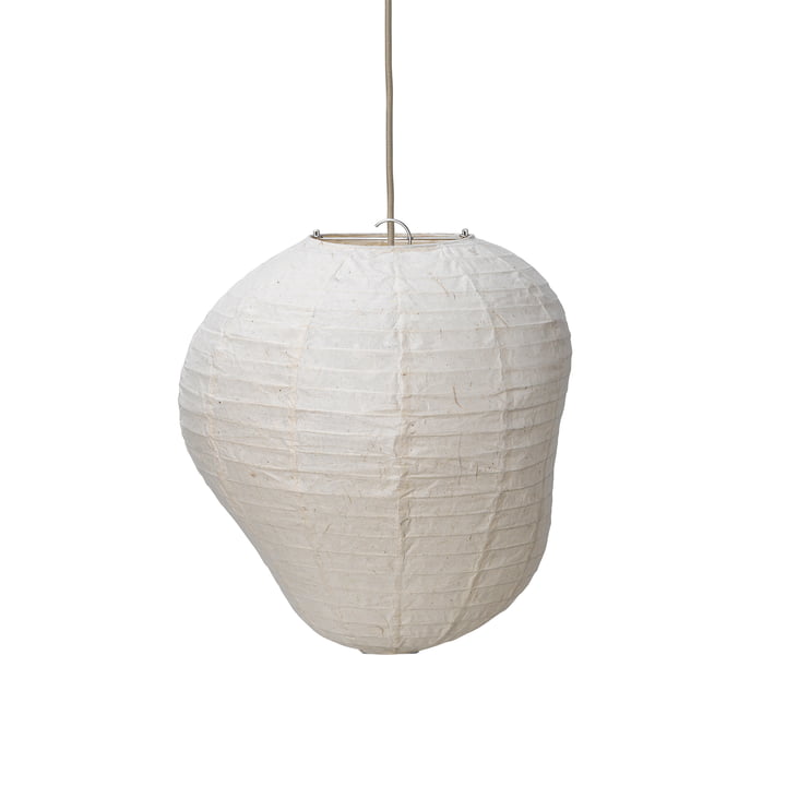 Kurbis Lampenkap, H 40 x Ø 38 cm, natuur by ferm Living