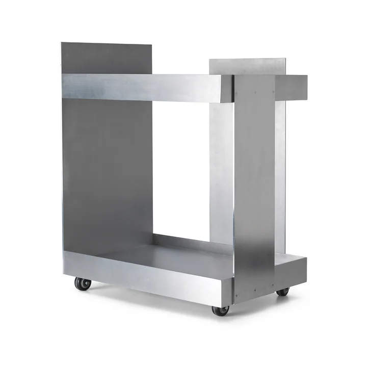 Lager Trolley, Aluminium by Ferm Living