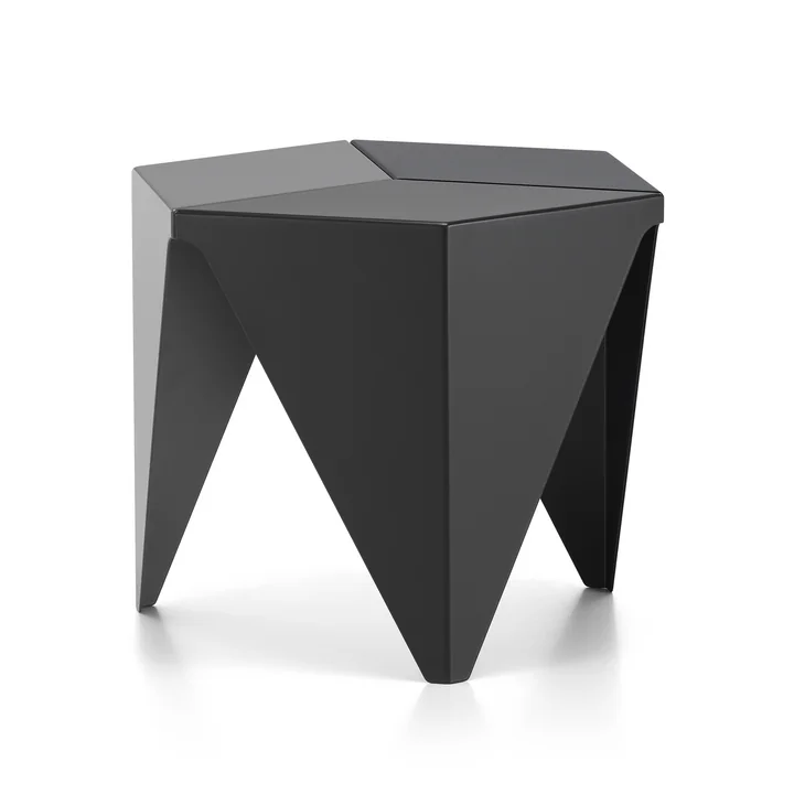 Vitra - Prismatic Table , donkergrijs (driekleur)