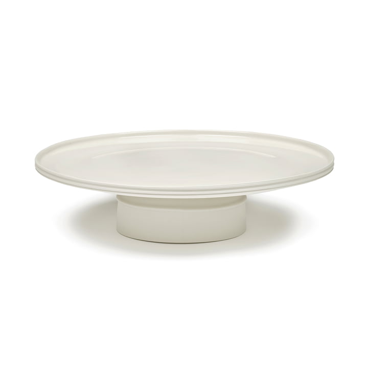 Serax - Dune Cake plate van Kelly Wearstler, Ø 33 cm, albast / wit