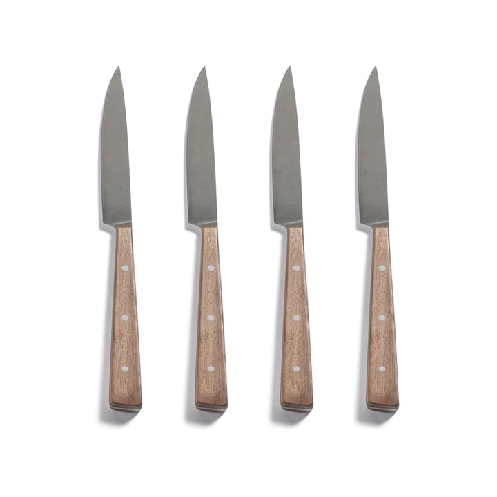 Serax - Dune Steakmes van Kelly Wearstler, walnoot (set van 4)