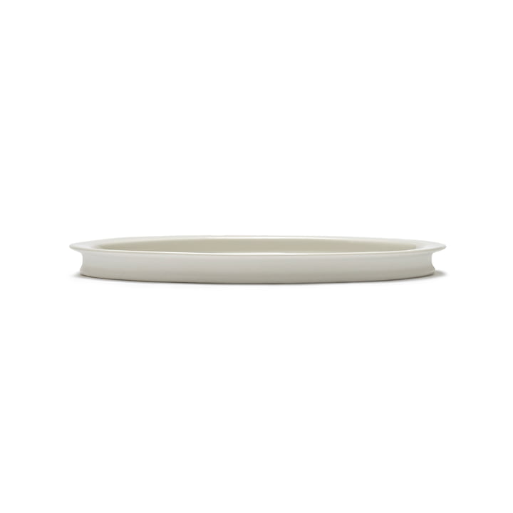 Dune Bord van Kelly Wearstler, Ø 17,5 cm, albast / wit van Serax