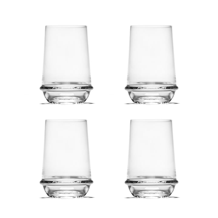 Dune Drinkglas van Kelly Wearstler, helder (set van 4) by Serax