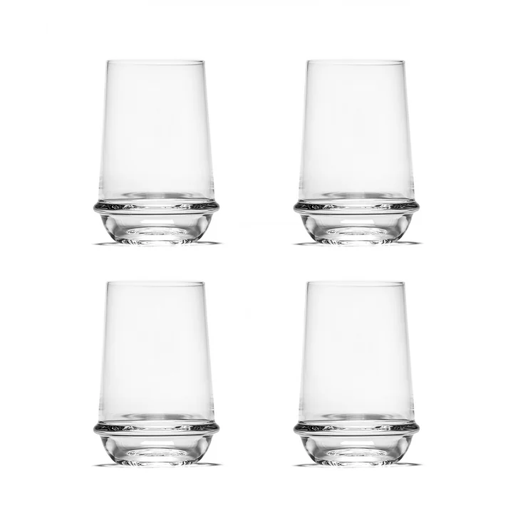 Dune Drinkglas van Kelly Wearstler, helder (set van 4) by Serax