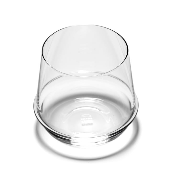 Dune Whiskyglas van Kelly Wearstler, helder van Serax