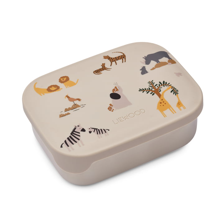 Arthur Lunchbox met deksel, alles bij elkaar / zand door LIEWOOD