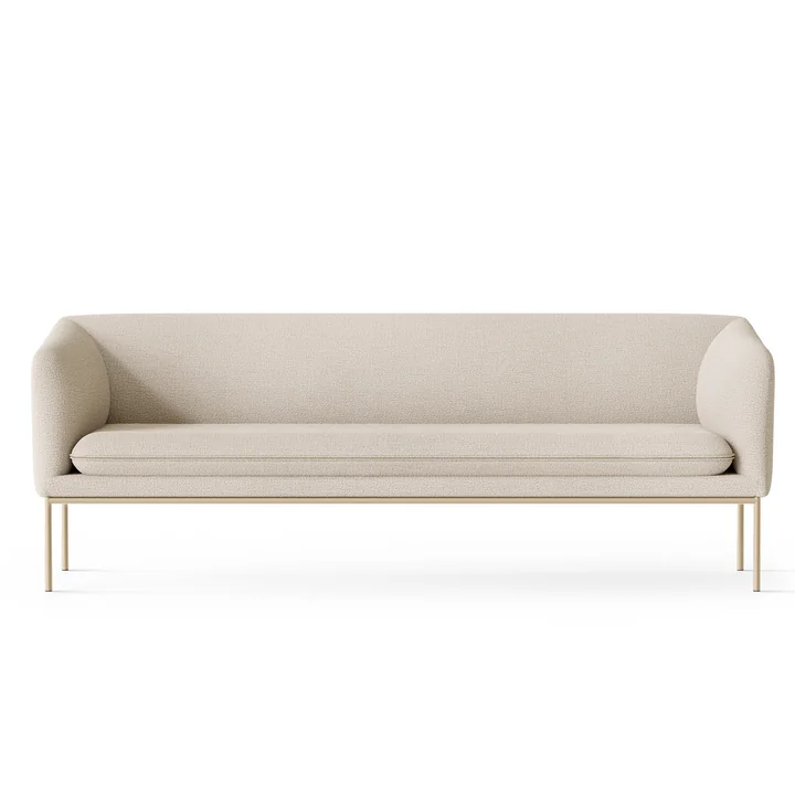 Ferm Living - Turn Sofa, 3-zits, kasjmier / gebroken wit (Bouclé)