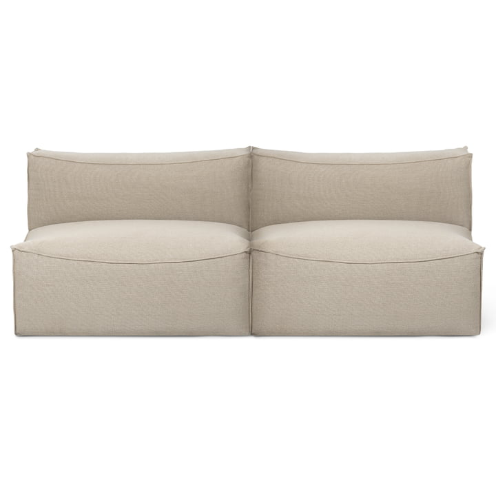 ferm Living - Catena Modulaire 2-zits, naturel (Rich Linen)