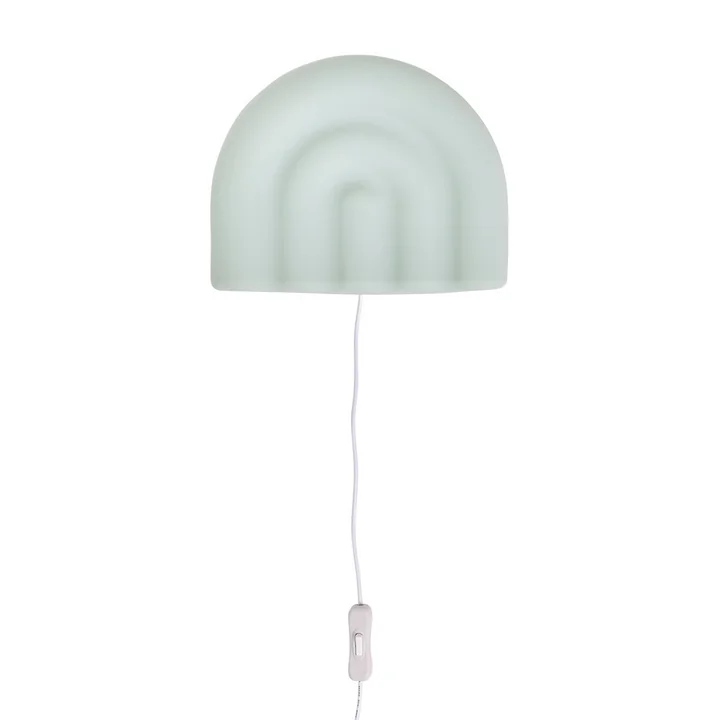OYOY - Regenboog wandlamp, licht mint