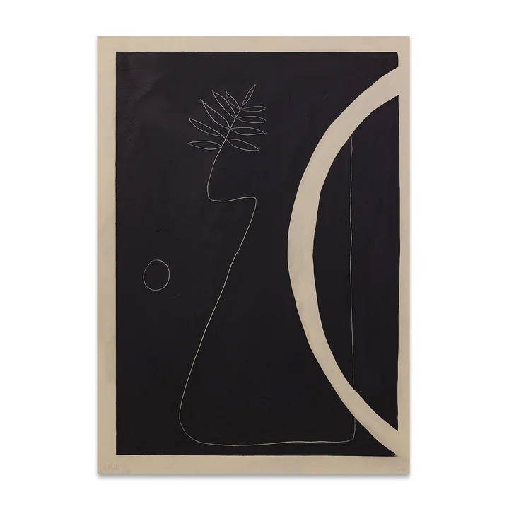 Fleur Poster van Paper Collective