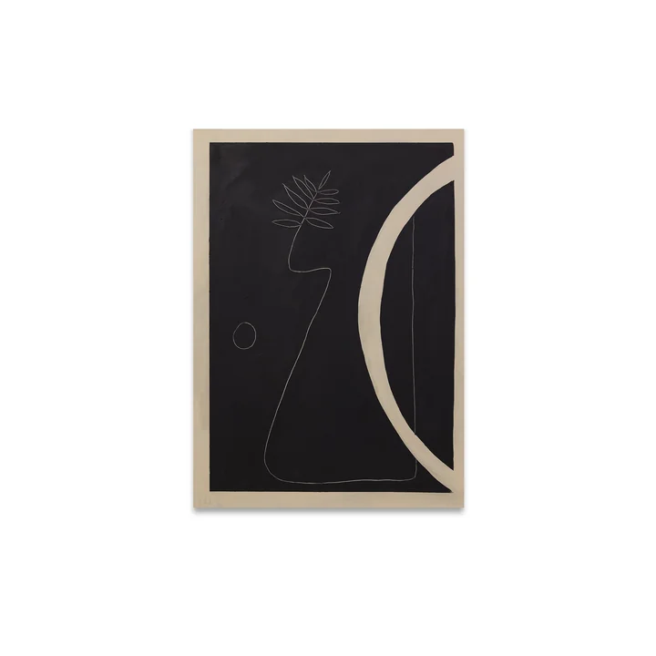 Fleur Poster van Paper Collective