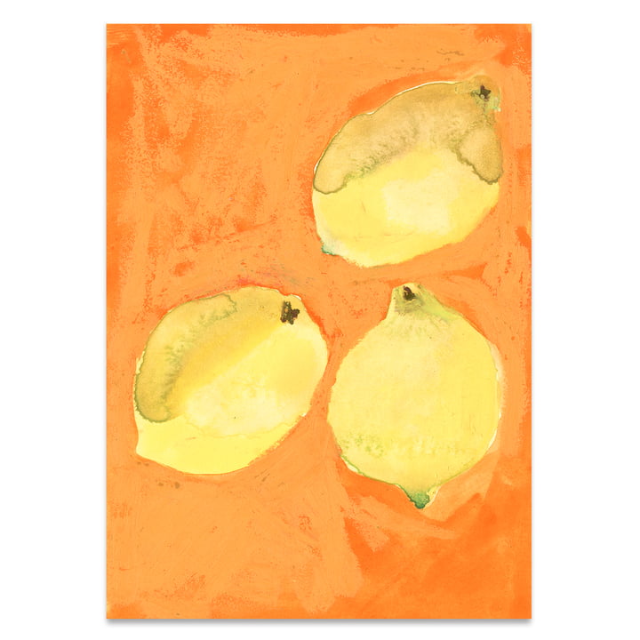 Lemons Poster van Paper Collective