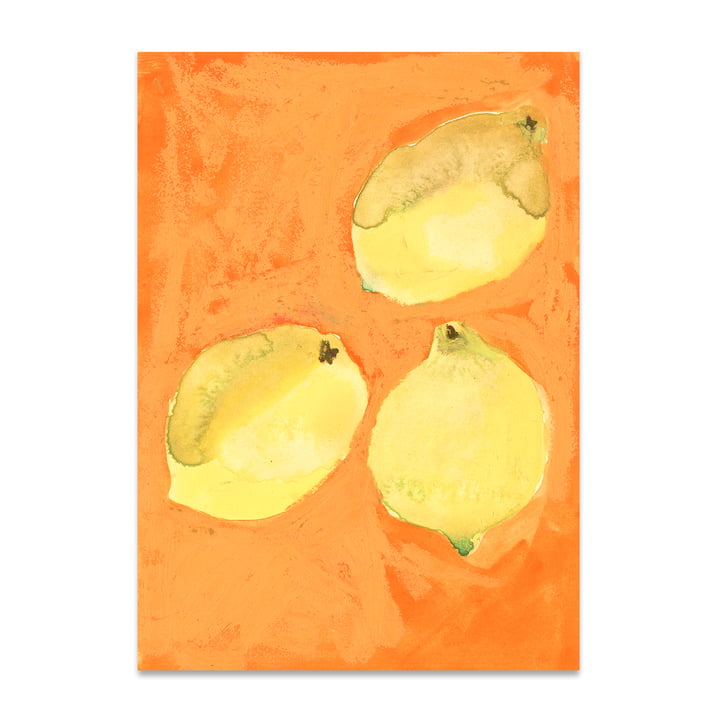 Lemons Poster van Paper Collective