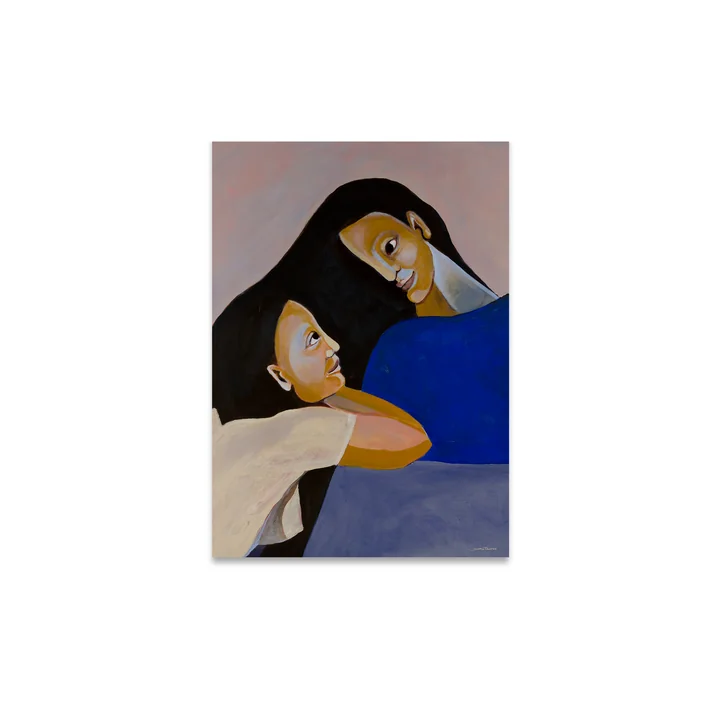 Sisters II Poster van Paper Collective